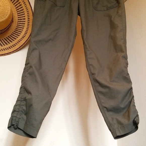 THE NORTH FACE WOMEN'S APHRODITE MOTION PANT 2.0 Taupe Green Small - Picture 4 of 9